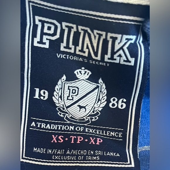 PINK by Victoria’s Secret full zip hoodie XS extra small - Picture 7 of 7